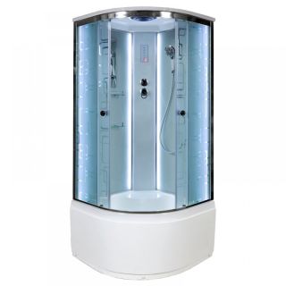 Душевая кабина Deto EM4580 LED 80х80х220 см